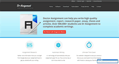 Desktop Screenshot of drassignment.com